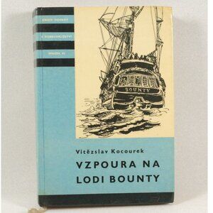 Czech Book, Vzpoura Na Lodi Bounty by Vítězslav Kocourek, 2 Fold out Maps